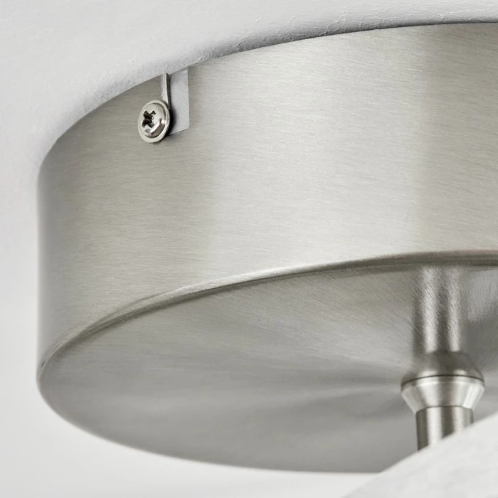 Hofstein Vignats Deckenleuchte LED Nickel-Matt, 4-flammig, Fernbedienung – Bild 6