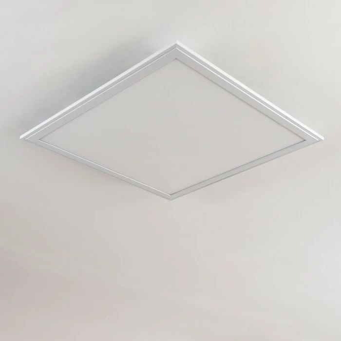 Hofstein Voisines Deckenpanel LED Weiß, 1-flammig, Fernbedienung, Farbwechsler – Bild 15