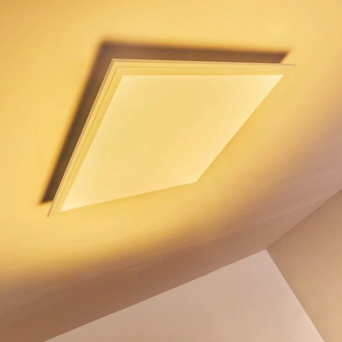 Hofstein Voisines Deckenpanel LED Weiß, 1-flammig, Fernbedienung, Farbwechsler – Bild 21