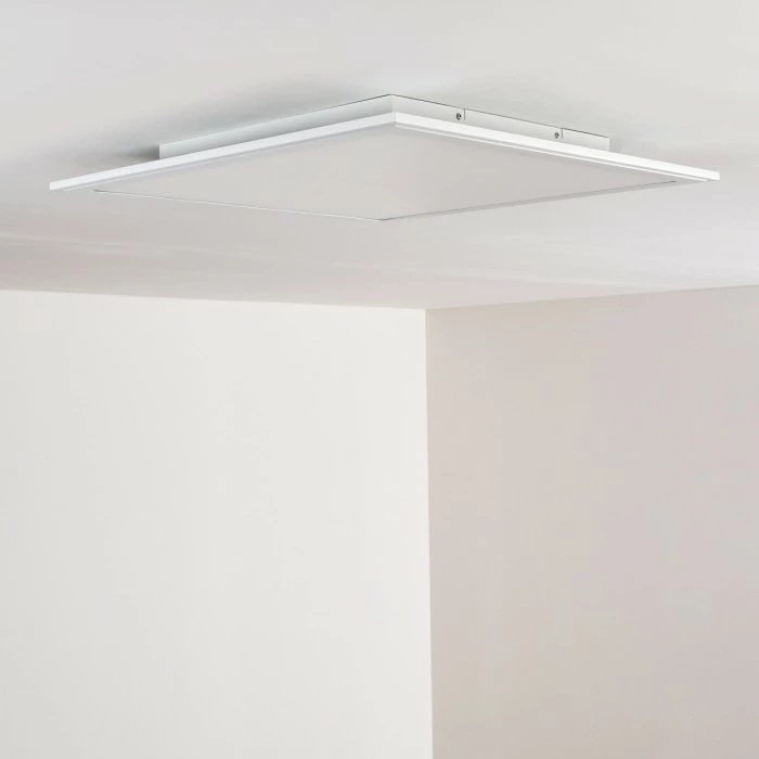 Hofstein Voisines Deckenpanel LED Weiß, 1-flammig, Fernbedienung, Farbwechsler – Bild 24