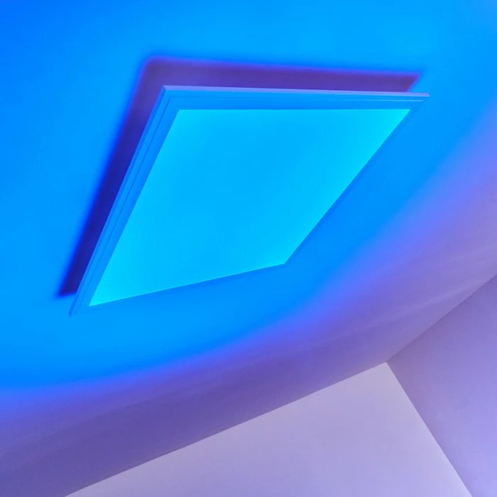 Hofstein Voisines Deckenpanel LED Weiß, 1-flammig, Fernbedienung, Farbwechsler – Bild 29