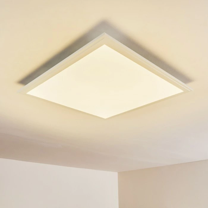 Hofstein Voisines Deckenpanel LED Weiß, 1-flammig, Fernbedienung, Farbwechsler – Bild 7