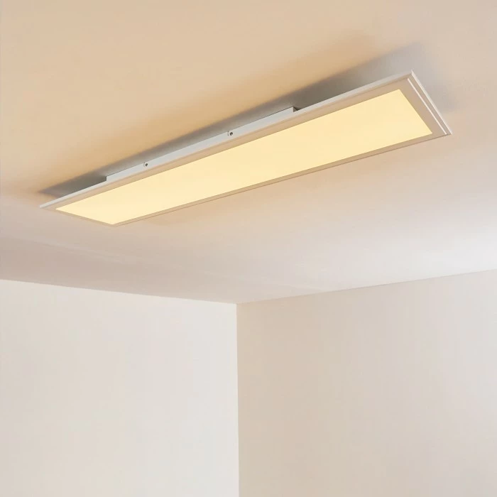 Hofstein Voisines Deckenpanel LED Weiß, 1-flammig, Fernbedienung, Farbwechsler – Bild 15