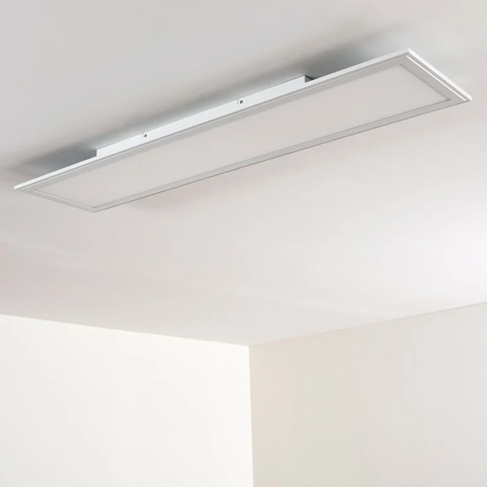 Hofstein Voisines Deckenpanel LED Weiß, 1-flammig, Fernbedienung, Farbwechsler – Bild 20