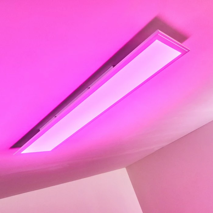 Hofstein Voisines Deckenpanel LED Weiß, 1-flammig, Fernbedienung, Farbwechsler – Bild 23