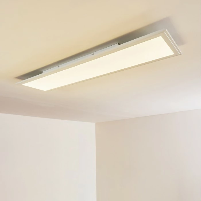 Hofstein Voisines Deckenpanel LED Weiß, 1-flammig, Fernbedienung, Farbwechsler – Bild 7