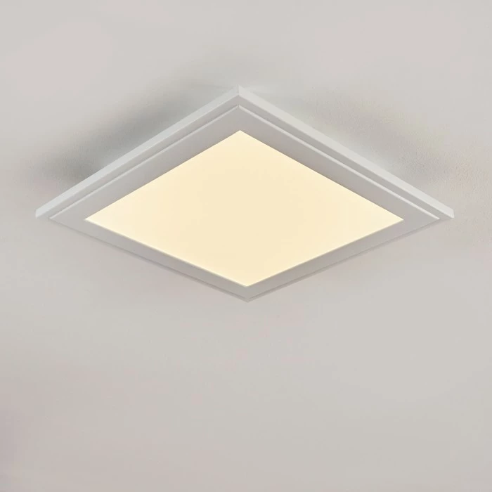 Hofstein Voisines Deckenpanel LED Weiß, 1-flammig, Fernbedienung, Farbwechsler – Bild 16