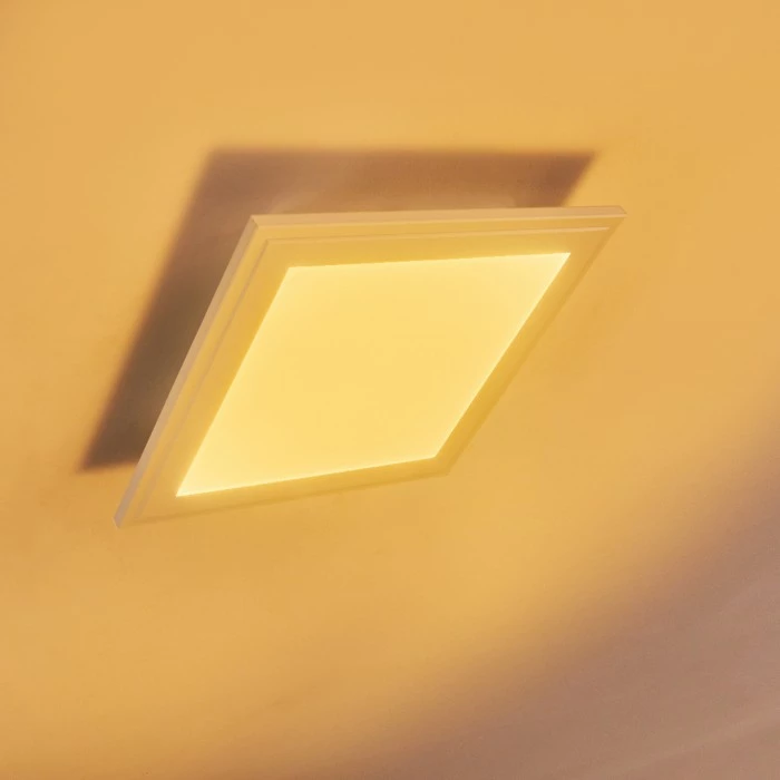 Hofstein Voisines Deckenpanel LED Weiß, 1-flammig, Fernbedienung, Farbwechsler – Bild 18