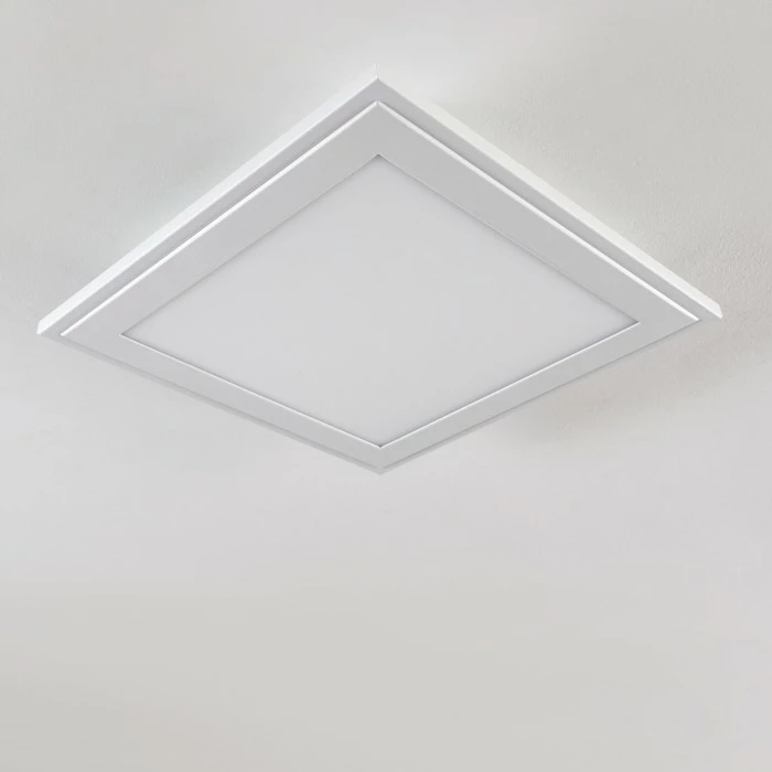 Hofstein Voisines Deckenpanel LED Weiß, 1-flammig, Fernbedienung, Farbwechsler – Bild 20