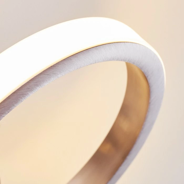 Hofstein Volonne Deckenleuchte LED Silber, 5-flammig – Bild 11