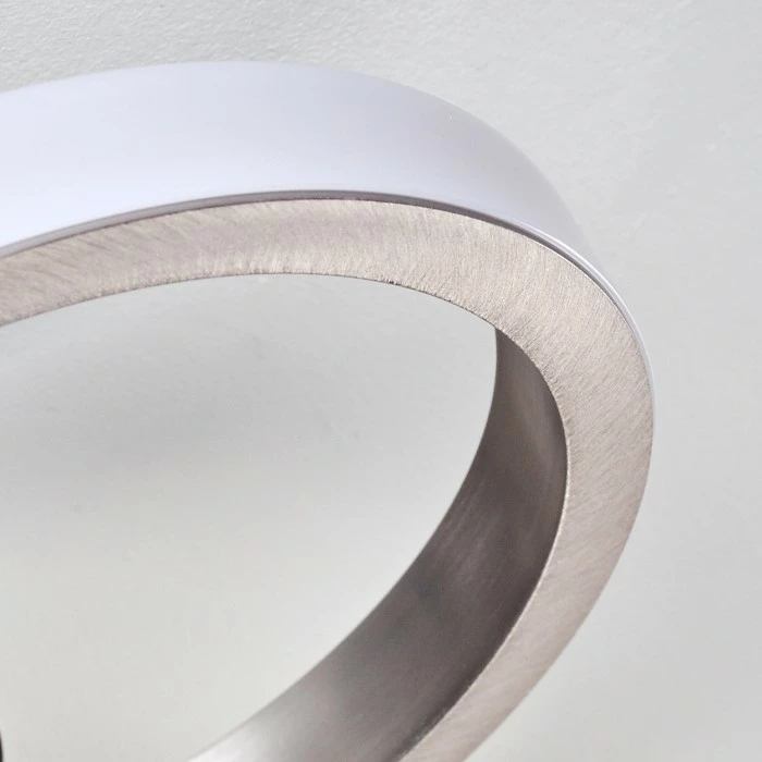 Hofstein Volonne Deckenleuchte LED Silber, 5-flammig – Bild 9