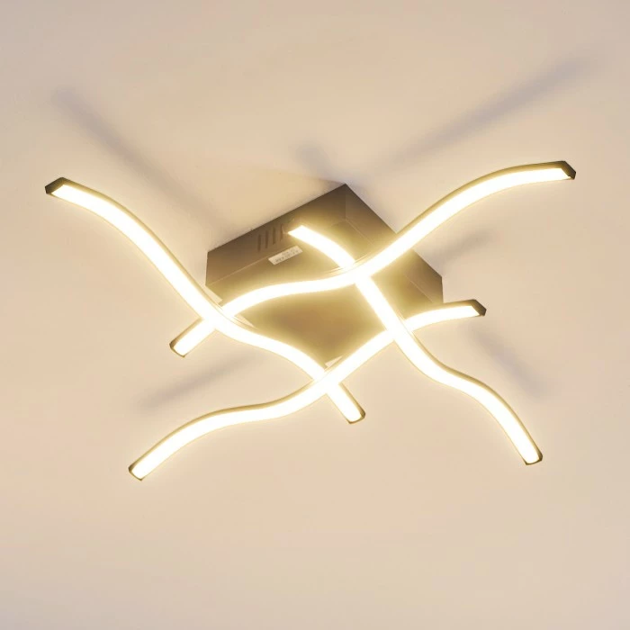 Hofstein Voltti Deckenleuchte LED Schwarz, 4-flammig – Bild 10