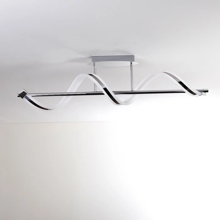 Hofstein Vora Deckenleuchte LED Chrom, 1-flammig – Bild 13