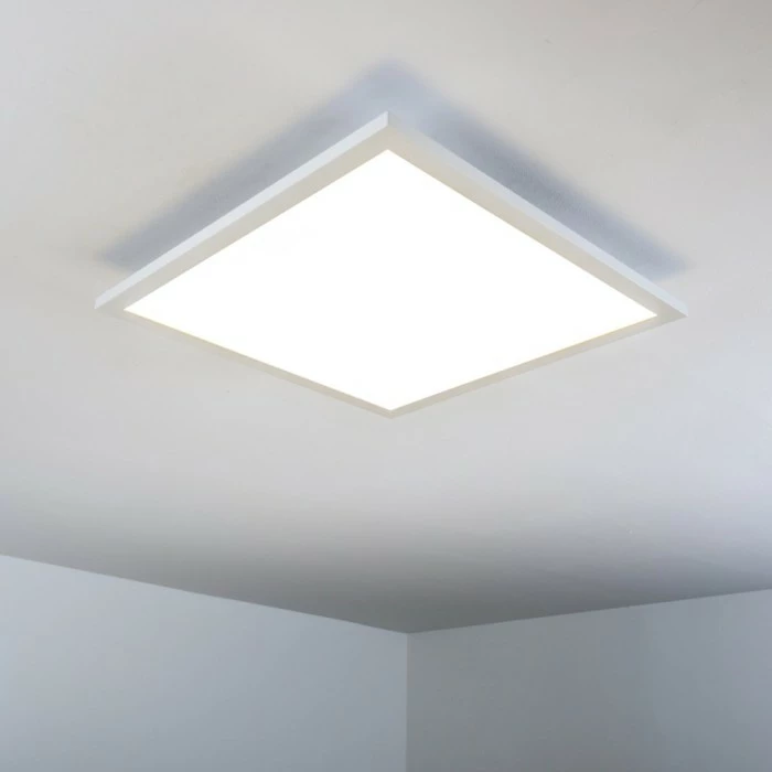 Hofstein Wabos Deckenpanel LED Weiß, 1-flammig, Fernbedienung, Farbwechsler – Bild 11