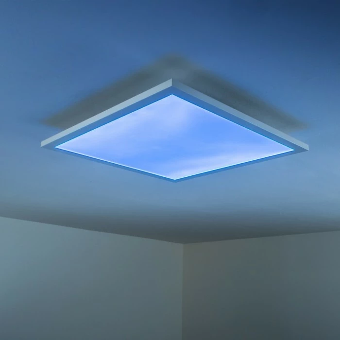 Hofstein Wabos Deckenpanel LED Weiß, 1-flammig, Fernbedienung, Farbwechsler – Bild 15