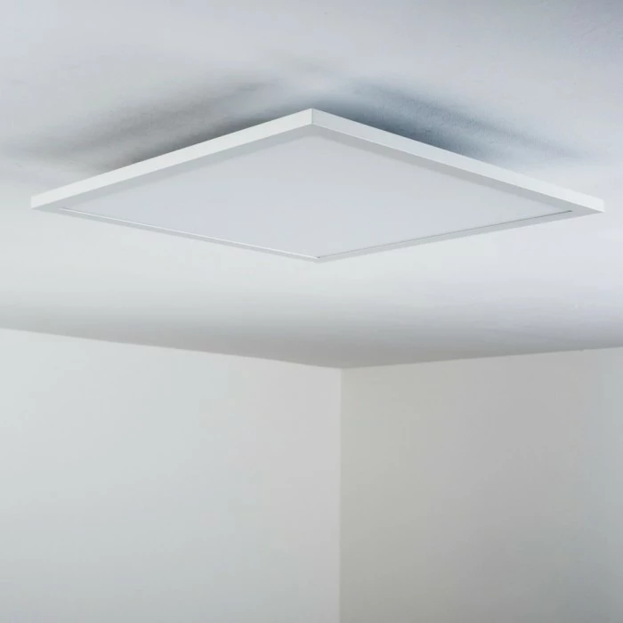 Hofstein Wabos Deckenpanel LED Weiß, 1-flammig, Fernbedienung, Farbwechsler – Bild 29