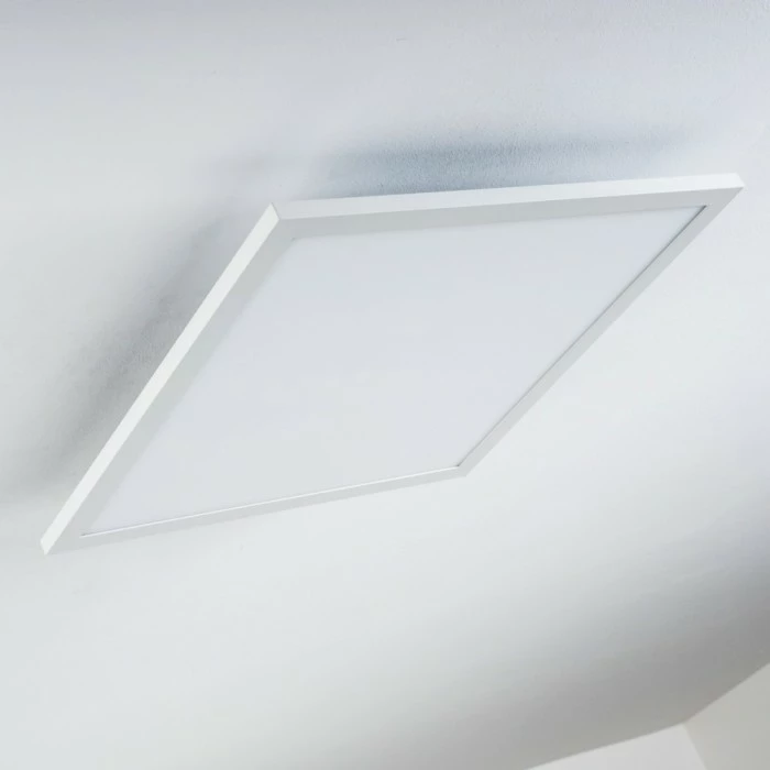 Hofstein Wabos Deckenpanel LED Weiß, 1-flammig, Fernbedienung, Farbwechsler – Bild 31