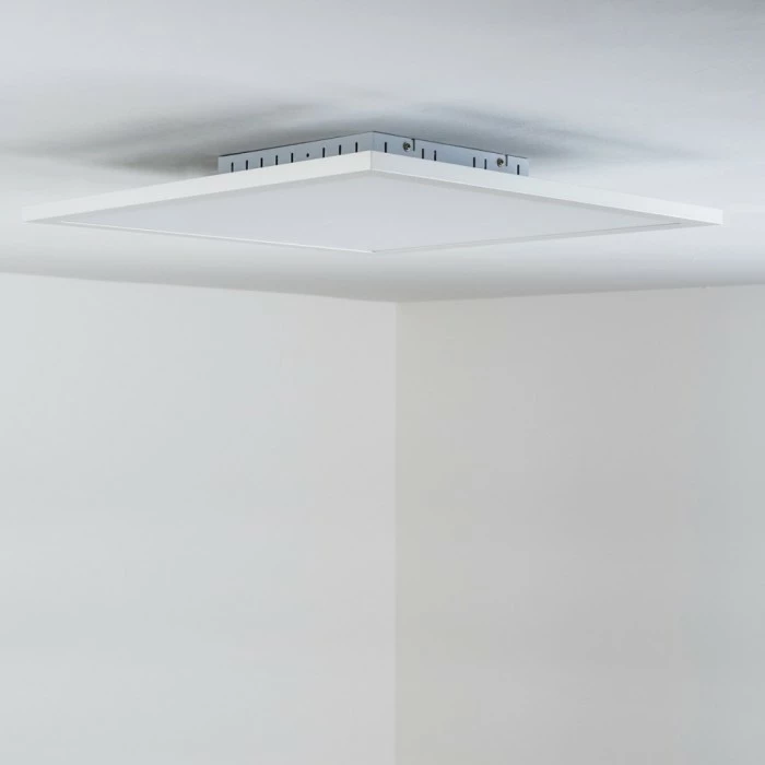 Hofstein Wabos Deckenpanel LED Weiß, 1-flammig, Fernbedienung, Farbwechsler – Bild 5