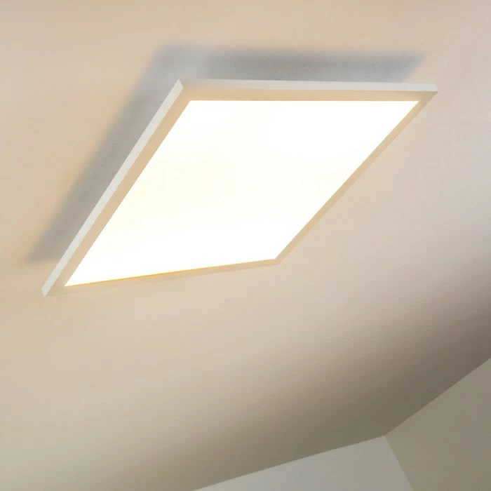 Hofstein Wabos Deckenpanel LED Weiß, 1-flammig, Fernbedienung, Farbwechsler – Bild 8