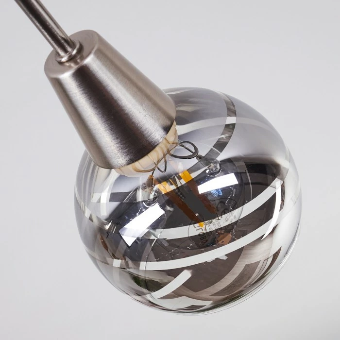 Hofstein Warga Deckenleuchte LED Nickel-Matt, 3-flammig – Bild 3