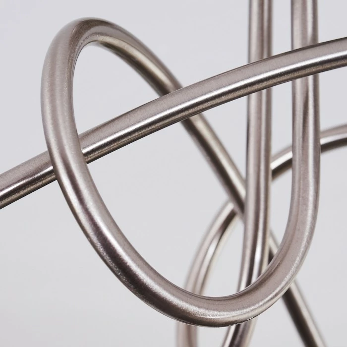 Hofstein Warga Deckenleuchte LED Nickel-Matt, 3-flammig – Bild 6