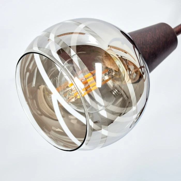 Hofstein Warga Deckenleuchte LED Bronze, 3-flammig – Bild 3