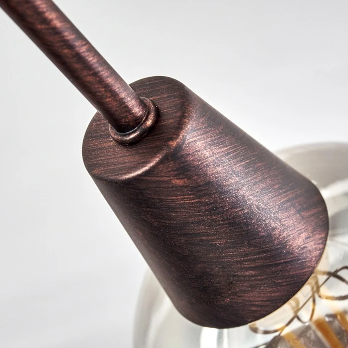 Hofstein Warga Deckenleuchte LED Bronze, 3-flammig – Bild 6