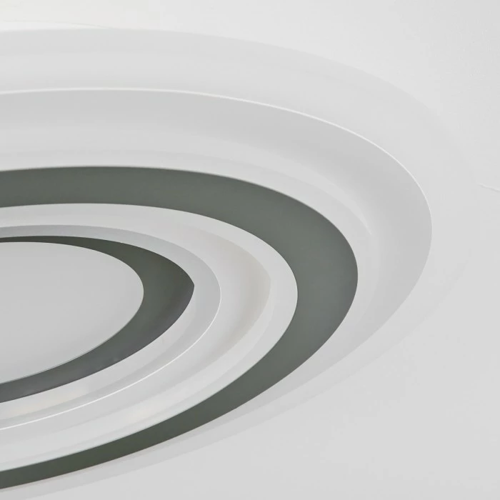 Hofstein Wawo Deckenpanel LED Weiß, 1-flammig, Fernbedienung – Bild 3