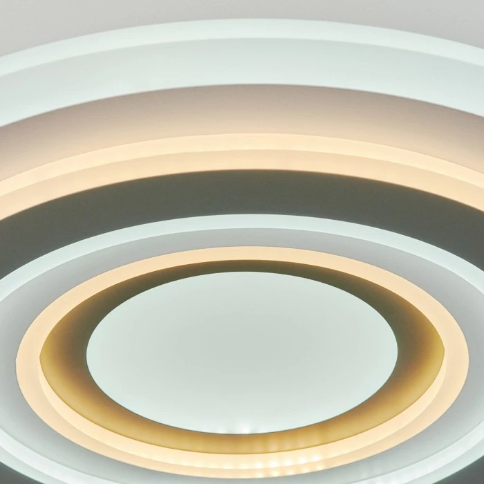 Hofstein Wawo Deckenpanel LED Weiß, 1-flammig, Fernbedienung – Bild 6