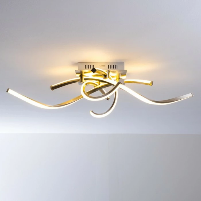 Hofstein Wellington Deckenleuchte LED Aluminium, 4-flammig – Bild 15