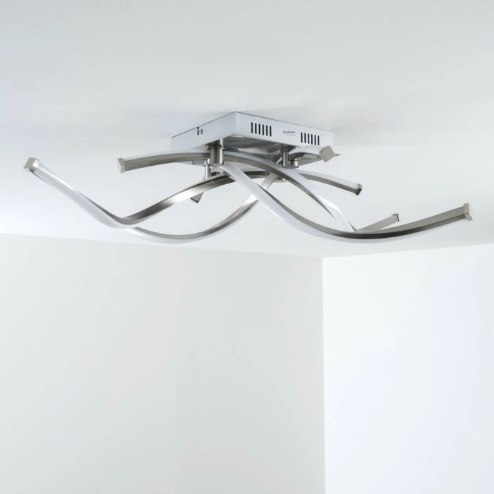 Hofstein Wellington Deckenleuchte LED Aluminium, 4-flammig – Bild 18