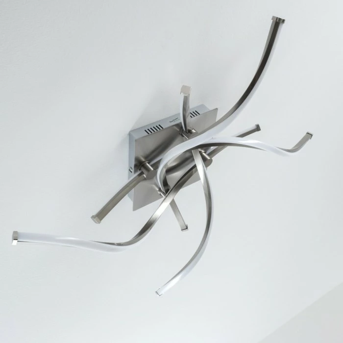 Hofstein Wellington Deckenleuchte LED Aluminium, 4-flammig – Bild 19