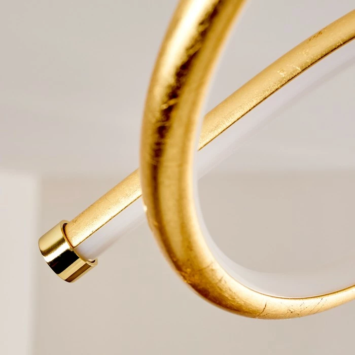 Hofstein Wengi Deckenleuchte LED Gold, 1-flammig – Bild 22