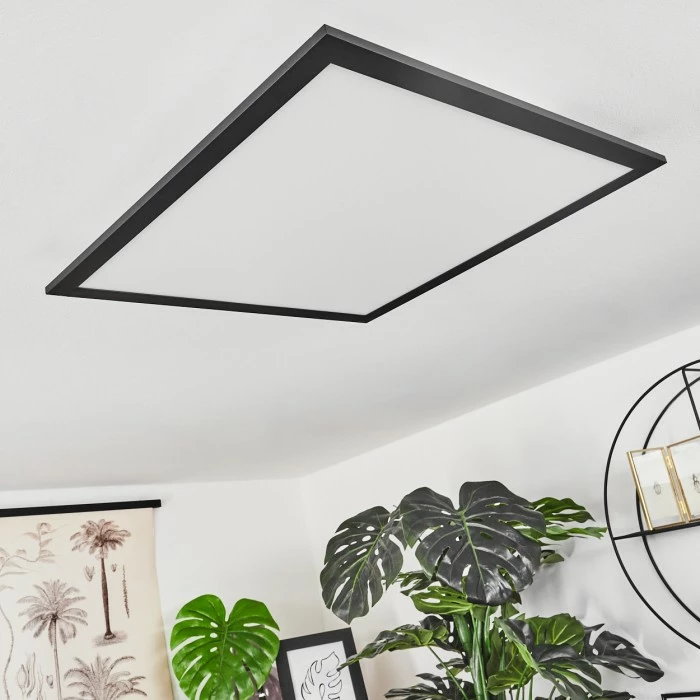 Hofstein Wilderswil Deckenpanel LED Weiß, 1-flammig – Bild 2