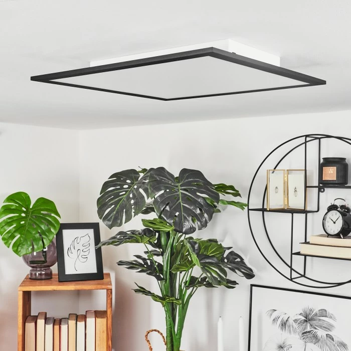 Hofstein Wilderswil Deckenpanel LED Weiß, 1-flammig – Bild 10