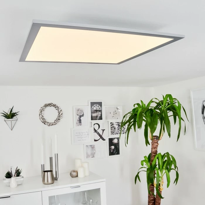 Hofstein Wilderswil Deckenpanel LED Weiß, 1-flammig – Bild 11