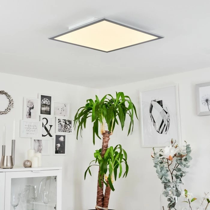 Hofstein Wilderswil Deckenpanel LED Weiß, 1-flammig – Bild 7