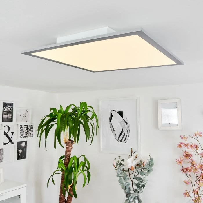 Hofstein Wilderswil Deckenpanel LED Weiß, 1-flammig – Bild 9