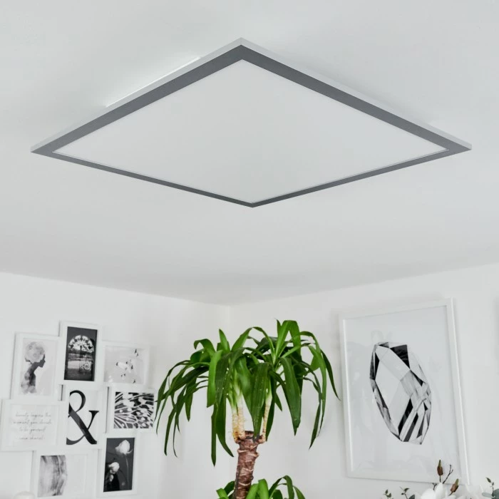 Hofstein Wilderswil Deckenpanel LED Weiß, 1-flammig – Bild 10