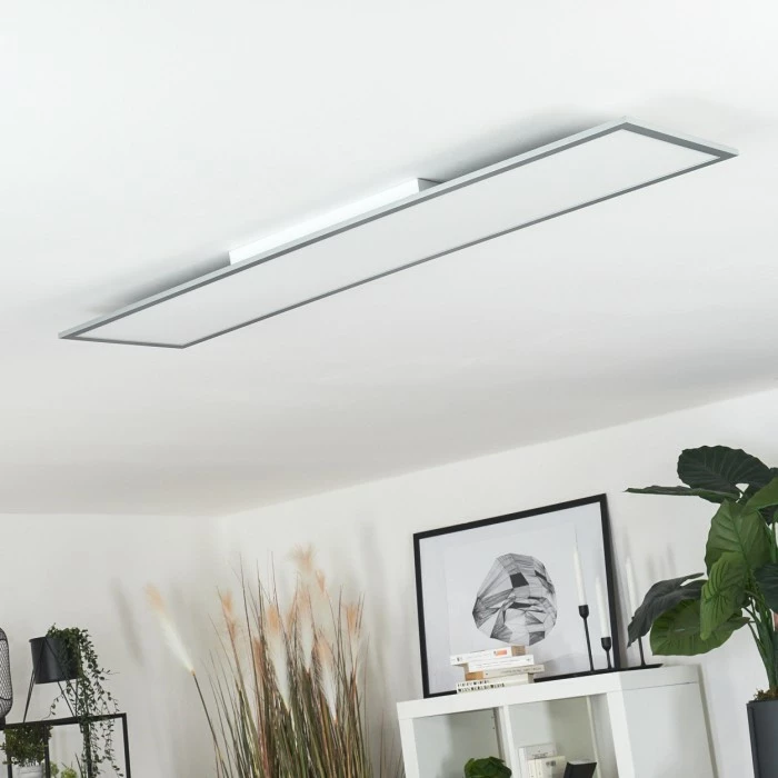 Hofstein Wilderswil Deckenpanel LED Weiß, 1-flammig – Bild 2