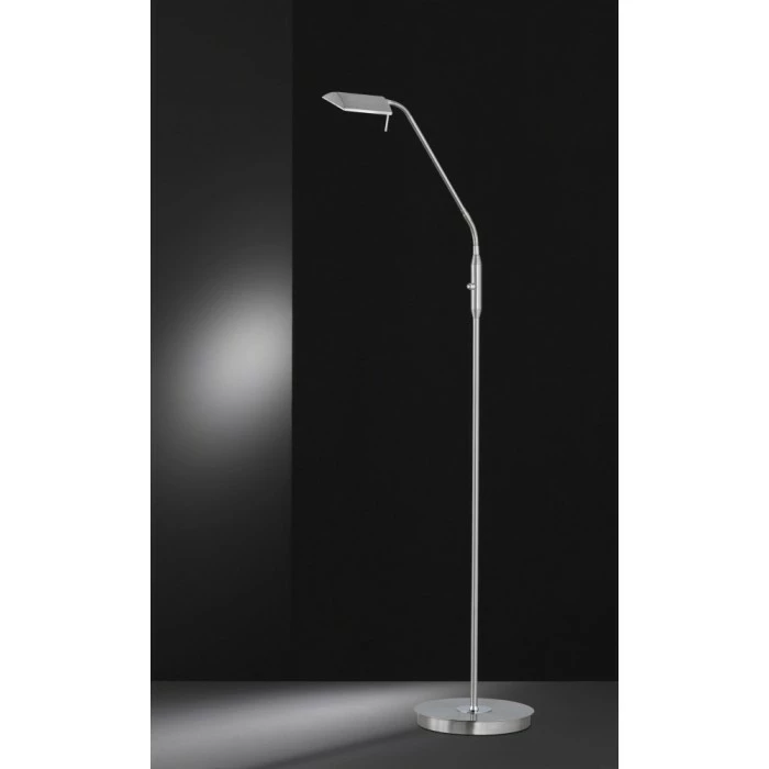 Wofi Leuchten Wofi CORY Standleuchte LED Nickel-Matt, 1-flammig