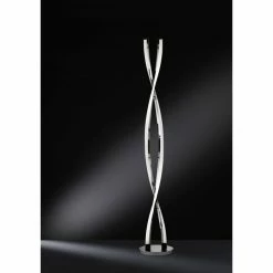 Wofi Leuchten Wofi IDANA Standleuchte LED Chrom, 2-flammig