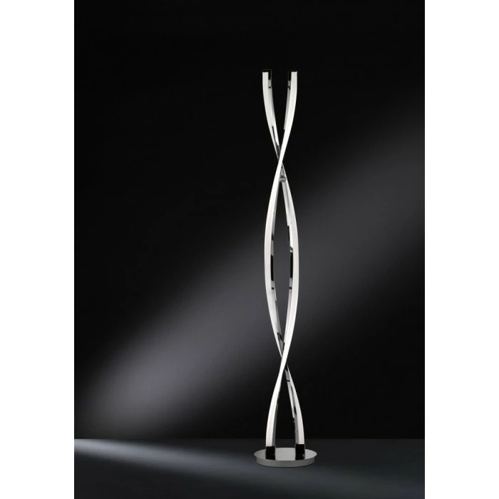 Wofi Leuchten Wofi IDANA Standleuchte LED Chrom, 2-flammig