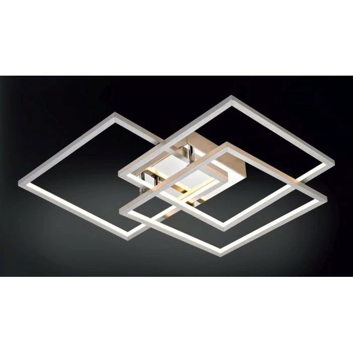Wofi Leuchten WOFI MANAS Deckenleuchte LED Aluminium, 1-flammig – Bild 3