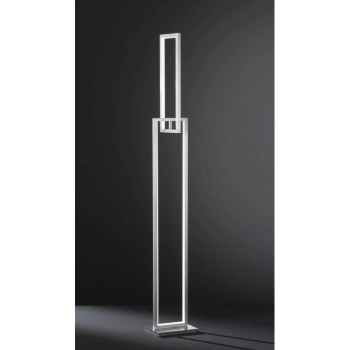 Wofi Leuchten WOFI MURIEL Standleuchte LED Nickel-Matt, 1-flammig – Bild 2