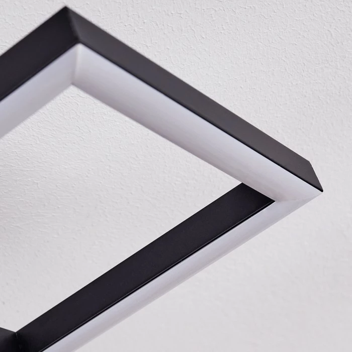 Hofstein Zocca Deckenleuchte LED Braun, Holz dunkel, 1-flammig – Bild 3