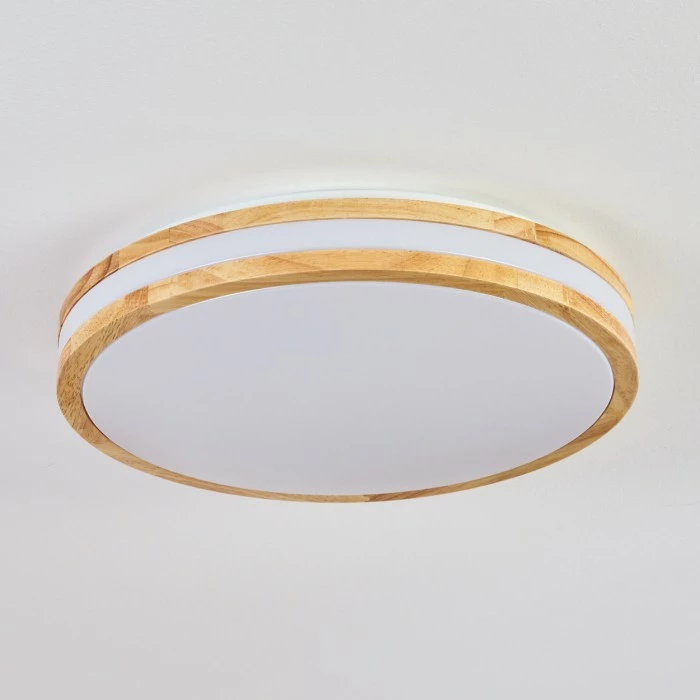 Hofstein Zurzach Deckenleuchte LED Weiß, Naturfarben, 1-flammig – Bild 8